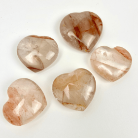 Hematoid Quartz Heart | 40-50mm
