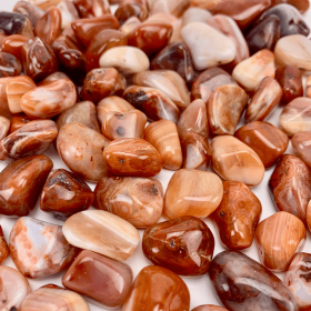 Red Sardonyx Tumbled - 1lb bag