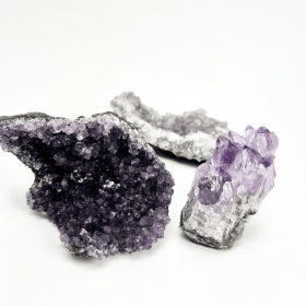Amethyst Druze from Basalt | Uruguay | 80-160mm | 1-1.3 Kilo Lot