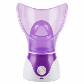 1pc Facial Steamer, Facial Skin Humidifier With Face Cover And Measure Cup, US Plug