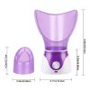 1pc Facial Steamer, Facial Skin Humidifier With Face Cover And Measure Cup, US Plug
