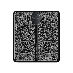 Rechargeable Portable Foot Intelligent Massage Pad (Option: black-4)