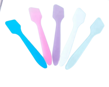 Cosmetic Spatula Spoon (Color: Blue)
