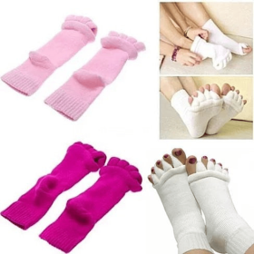 SPAmper Me Therapeutic Socks (Color: Light Pink)
