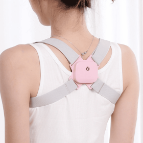 Perfect Posture Back Support Belt (Color: Pink of Health)