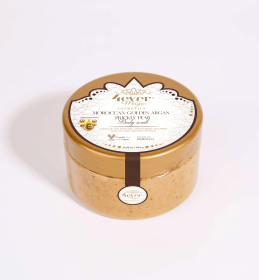 Moroccan Beauty Secret Body Scrub (Color: Moroccan Golden Argan Prickly Pear Body Scrub)