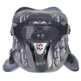 High Quality Relief Collar Physiotherapy Adjustable Stretcher Spine Corrector Support Air Neck Cervical Traction Device (Option: black-4)